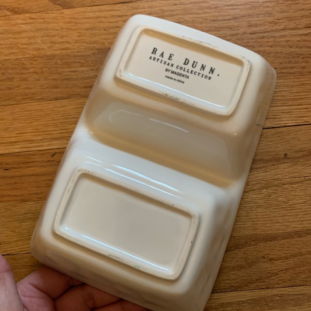 Rae Dunn Office Trinket Organizer - Picture 3 of 6